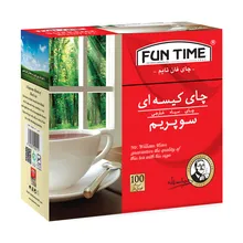 چای سیاه سوپریم ساده فان تایم تی بگ 100 عددی gallery0